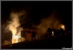 26.12.2013 - OlszÃ³wka - PoÅ¼ar drewnianego budynku