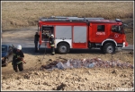 13.03.2014 - Skomielna BiaÅ‚a - PoÅ¼ar suchej trawy
