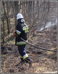 13.03.2014 - Skomielna BiaÅ‚a - PoÅ¼ar suchej trawy