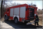 13.03.2014 - Skomielna BiaÅ‚a - PoÅ¼ar suchej trawy