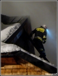 12.12.2012 - PieniÄ…Å¼kowice - PoÅ¼ar drewnianych zabudowaÅ„