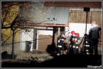 24.11.2010r. - Rabka, Zabornia - PoÅ¼ar budynku mieszkalnego