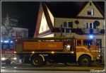 9.03.2013 - Mszana Dolna, ul. Orkana - PoÅ¼ar poddasza