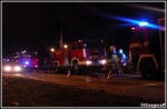 3.03.2010 - Rabka, ul. Chopina - PoÅ¼ar pustostanu