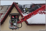 29.12.2019 - Stare Bystre - PoÅ¼ar budynku biurowego