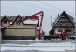 29.12.2019 - Stare Bystre - PoÅ¼ar budynku biurowego