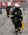 25.04.2016 - Nowy Targ, ul. Kolejowa - PoÅ¼ar w zakÅ‚adach miÄ™snych