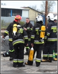 25.04.2016 - Nowy Targ, ul. Kolejowa - PoÅ¼ar w zakÅ‚adach miÄ™snych