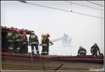 25.04.2016 - Nowy Targ, ul. Kolejowa - PoÅ¼ar w zakÅ‚adach miÄ™snych