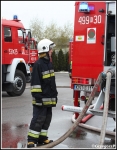25.04.2016 - Nowy Targ, ul. Kolejowa - PoÅ¼ar w zakÅ‚adach miÄ™snych