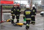 25.04.2016 - Nowy Targ, ul. Kolejowa - Pożar w zakładach mięsnych