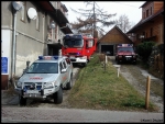 14.11.2011 - Zakopane, ul. Kamieniec - PoÅ¼ar budynku