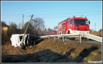 7.02.2011 - Rabka, ul. SÄ…decka - Wypadek ciÄ™Å¼arÃ³wki