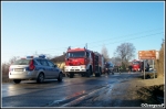 7.02.2011 - Rabka, ul. SÄ…decka - Wypadek ciÄ™Å¼arÃ³wki