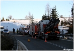 17.03.2012 - Rdzawka, Zakopianka - Wypadek