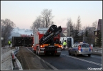 20.03.2012 - Podwilk, E77 - Wypadek ciÄ™Å¼arÃ³wki