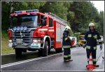 12.07.2013 - Naprawa, Zakopianka - Zderzenie samochodu osobowego z ciÄ™Å¼arÃ³wkÄ…