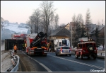 20.03.2012 - Podwilk, E77 - Wypadek ciężarówki