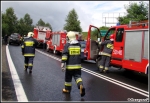 12.07.2013 - Naprawa, Zakopianka - Zderzenie samochodu osobowego z ciÄ™Å¼arÃ³wkÄ…