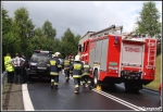 12.07.2013 - Naprawa, Zakopianka - Zderzenie samochodu osobowego z ciÄ™Å¼arÃ³wkÄ…
