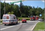 22.07.2013 - Rabka, ul. Jana PawÅ‚a II - Wypadek