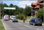 22.07.2013 - Rabka, ul. Jana PawÅ‚a II - Wypadek