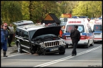 5.10.2012 - BiaÅ‚y Dunajec, DK-47 - zderzenie dwÃ³ch pojazdÃ³w