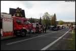 5.10.2012 - BiaÅ‚y Dunajec, DK-47 - zderzenie dwÃ³ch pojazdÃ³w