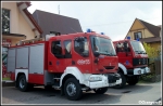 499[K]55 - GBA 2,5/24 Renault Midlum/ISS Wawrzaszek & 499[K]56 - GCBA 5/40 Mercedes Benz 2435/Rosenbauer - OSP LudÅºmierz