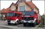 499[K]55 - GBA 2,5/24 Renault Midlum/ISS Wawrzaszek & 499[K]56 - GCBA 5/40 Mercedes Benz 2435/Rosenbauer - OSP LudÅºmierz