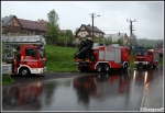 15.05.2014 - Rdzawka - Drzewo na słupie energetycznym