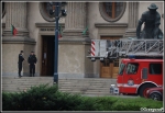 4.10.2014 - KrakÃ³w, al. Mickiewicza 30, budynek AGH - Alarm bombowy