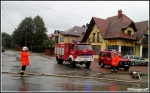 1.09.2010 - Rabka ZdrÃ³j, ul. ZakopiaÅ„ska - DziaÅ‚ania przeciwpowodziowe
