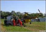 22.08.2009 - Krynica Morska, ul. GdaÅ„ska - Przekazanie pacjenta zaÅ‚odze LPR
