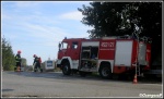 10.09.2009 - Rabka, SÄ…decka x Krakowska - Plama oleju na skrzyÅ¼owaniu